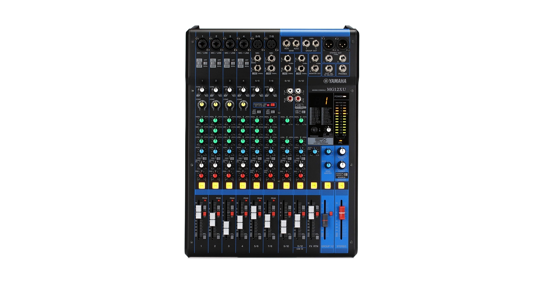Yamaha ミキサー Amazon.com: Yamaha MG12XU 12-Input 4-Bus Mixer with Effects